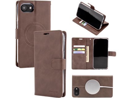 Mercury Ochranné pouzdro na iPhone 16e - Mercury, Bluemoon MagSafe Brown