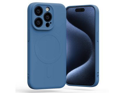 Mercury Ochranný kryt na iPhone 13 mini - Mercury, SemiSilicon MagSafe Blue