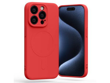 Mercury Ochranný kryt na iPhone 11 Pro MAX - Mercury, SemiSilicon MagSafe Red