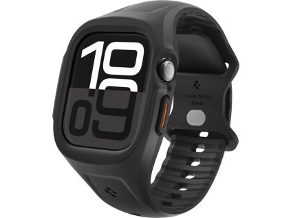 Spigen Řemínek s krytem pro Apple Watch 46mm - Spigen, Liquid Air Black