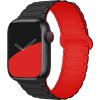 Dvojbarevný magnetický řemínek pro Apple Watch 38/40/41/42(S10)mm (Barva Bílo-Černý)