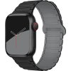 Dvojbarevný magnetický řemínek pro Apple Watch 38/40/41/42(S10)mm (Barva Bílo-Černý)