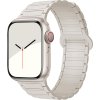 Dvojbarevný magnetický řemínek pro Apple Watch 38/40/41/42(S10)mm (Barva Bílo-Černý)