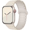 Dvojbarevný magnetický řemínek pro Apple Watch 38/40/41/42(S10)mm (Barva Bílo-Černý)