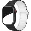 Dvojbarevný magnetický řemínek pro Apple Watch 38/40/41/42(S10)mm (Barva Bílo-Černý)