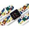 Apple watch řemínek Harry Potter - Bradavické koleje (Rozměr 38/40/41mm)