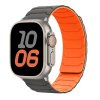 Silikonový magnetický řemínek pro Apple Watch 38/40/41/42(S10)mm (Barva černý)