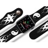 Apple watch řemínek Jin Jang (Rozměr 38/40/41mm, barva pásku černá)