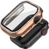 Ochranné kamínkové pouzdro se sklíčkem pro Apple Watch 41mm (Barevná varianta Černý)