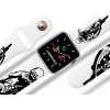 Apple watch řemínek MTB sjezdy (Rozměr 38/40/41mm, barva pásku černá)