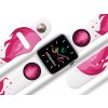 Apple watch řemínek Oheň (Barva Černá, Rozměr 38/40/41mm)