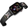 Apple watch řemínek Knírač (Rozměr 38/40/41mm, barva pásku černá)