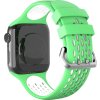 Perforovaný řemínek s dvojitým zapínáním pro Apple Watch 38/40/41/42(S10)mm (Barevná varianta Černo-Šedý)