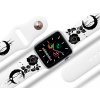 Apple watch řemínek Černá růže (Rozměr 38/40/41mm, barva pásku černá)