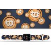 Apple watch řemínek Bitcoin (Barva Černá, Rozměr 38/40/41mm)