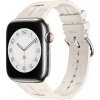 Silikonový řemínek se vzorkem pro Apple Watch 38/40/41mm (Barva náramku Černá)