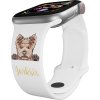 Apple watch řemínek Jorkšírský teriér (Rozměr 38/40/41mm, barva pásku černá)
