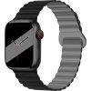 Silikonový magnetický řemínek pro Apple Watch 38/40/41/42(S10)mm (Barva Černá)
