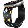 Apple watch řemínek Slepičky (Rozměr 38/40/41mm, barva pásku černá)