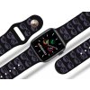 Apple watch řemínek Brýle (Rozměr 38/40/41mm, barva pásku černá)