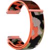 Nylonový řemínek kamufláž 18mm (Barevná varianta Černá kamufláž)