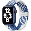 Pletený řemínek pro Apple Watch 38/40/41/42(S10)mm (Barevná varianta Oranžovo-modro-zelený)