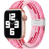 Pletený řemínek pro Apple Watch 38/40/41/42(S10)mm (Barevná varianta Oranžovo-modro-zelený)