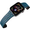 Apple watch řemínek Geometrie modrá (Rozměr 38/40/41mm, barva designu modrá)