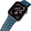 Apple watch řemínek Geometrie modrá (Rozměr 38/40/41mm, barva designu modrá)