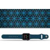 Apple watch řemínek Geometrie modrá (Rozměr 38/40/41mm, barva designu modrá)