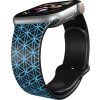 Apple watch řemínek Geometrie modrá (Rozměr 38/40/41mm, barva designu modrá)