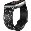 Apple watch řemínek Hudební noty (Barva Černá, Rozměr 38/40/41mm)