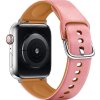 Řemínek z umělé kůže pro Apple Watch 38/40/41/42(S10)mm (Barva Bílá)