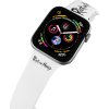 Apple watch řemínek Rick and Morty - Logo (Rozměr 38/40/41mm, barva pásku černá)