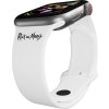 Apple watch řemínek Rick and Morty - Logo (Rozměr 38/40/41mm, barva pásku černá)