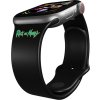 Apple watch řemínek Rick and Morty - Logo 2 (Rozměr 38/40/41mm, barva pásku černá)