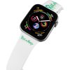 Apple watch řemínek Rick and Morty - Logo 2 (Rozměr 38/40/41mm, barva pásku černá)