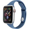 Silikonový tenký řemínek pro Apple Watch 38/40/41/42(S10)mm (Barevná varianta Černý)