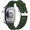 Řemínek s perforováním a přezkovým zapínáním pro Apple Watch 38/40/41/42(S10)mm (Barevná varianta Černý)