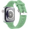 Řemínek s perforováním a přezkovým zapínáním pro Apple Watch 38/40/41/42(S10)mm (Barevná varianta Černý)