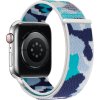 Nylonový řemínek kamufláž pro Apple Watch 38/40/41/42(S10)mm (Barevná varianta Černá kamufláž)