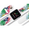 Apple watch řemínek Jelen v abstrakci (Barva Černá, Rozměr 38/40/41mm)