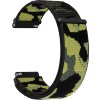 Nylonový řemínek kamufláž 22mm (Barevná varianta Černá kamufláž)