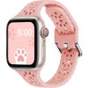 Řemínek s pacičkami a přezkovým zapínáním pro Apple Watch 38/40/41/42(S10)mm (Barevná varianta Černý)