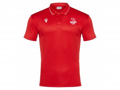 DRACO HERO POLO RC SLAVIA (Barva RED/WHITE, Počet kusů v balení 1, Velikost XXS)