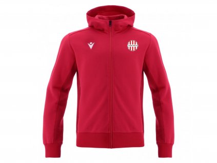 FULL LENGHT ZIP SWEATSHIRT TRUMPET TJ BŘEZINĚVES (Barva RED, Počet kusů v balení 1, Velikost XXS)