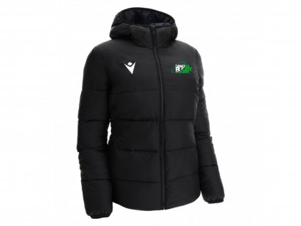 HOODED WOMEN'S PADDED JACKET MAKALU RC DRAGON (Barva BLACK, Počet kusů v balení 1, Velikost XXL)