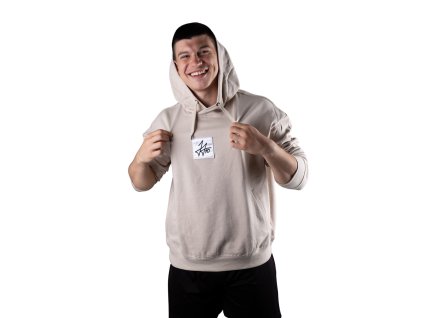 MIKINA 3 PEPA JUHA (Barva LEDOVĚ ŠEDÁ, Střih Pánský, Velikost XXL)