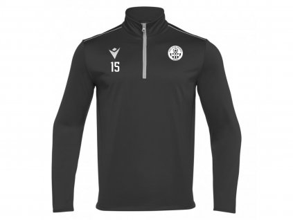 HAVEL 1/4 ZIP JERSEY POČERNICE (Barva GUN METAL, Počet kusů v balení 1, Velikost XXS)