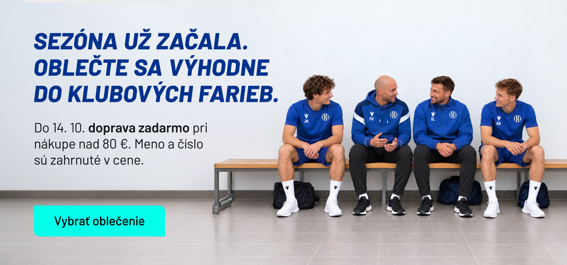 Doplnte vybavu